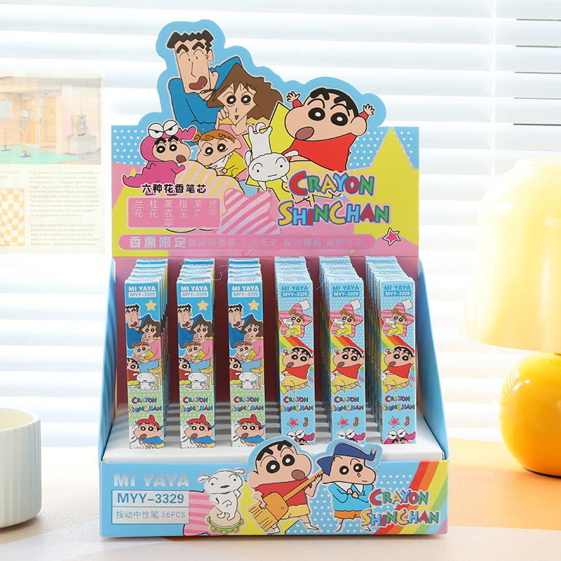 6Pcs Cartoon Crayon Shin-Chan  - Is Stationery Office Supply 评论和价格